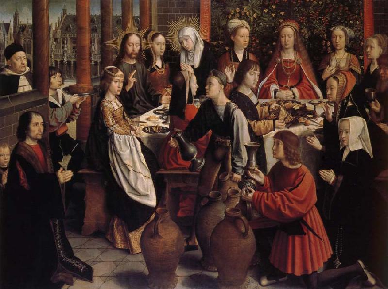 Gerard David Les Noces de Cana